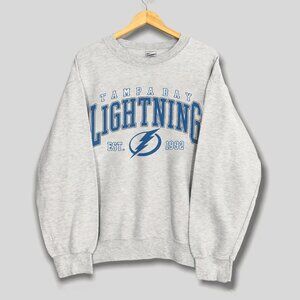 Vintage Tampa Bay Lightning Hockey Sweatshirt, NHL Tampa Bay Lightning Unisex